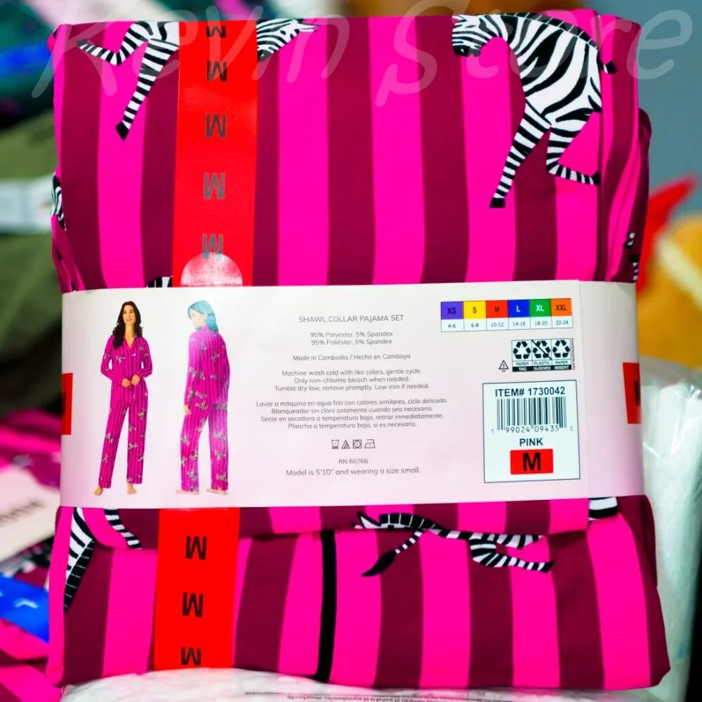 Room Service Women's‎ Shawl Collar Pajama Set